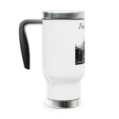 “Sawmill Peak Paradise Travel Mug”