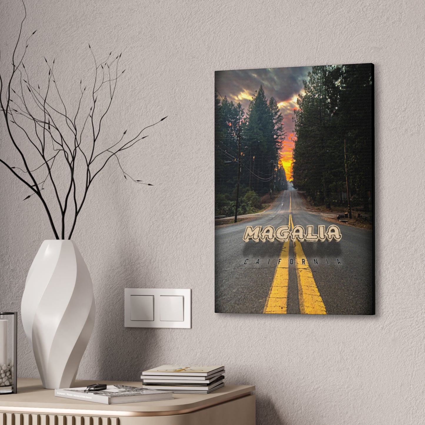 Path to Renewal: Magalia’s Resilient Roads (Canvas)