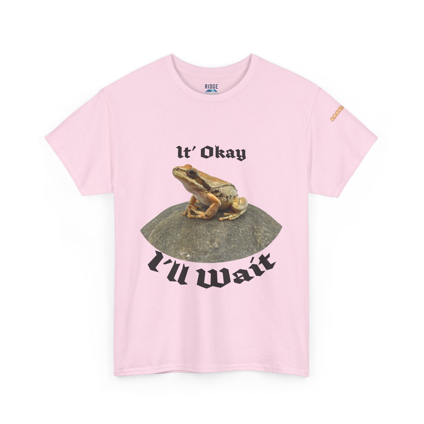 “It’s Okay, I’ll Wait” Frog T-Shirt