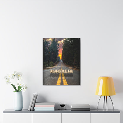 Path to Renewal: Magalia’s Resilient Roads (Canvas)