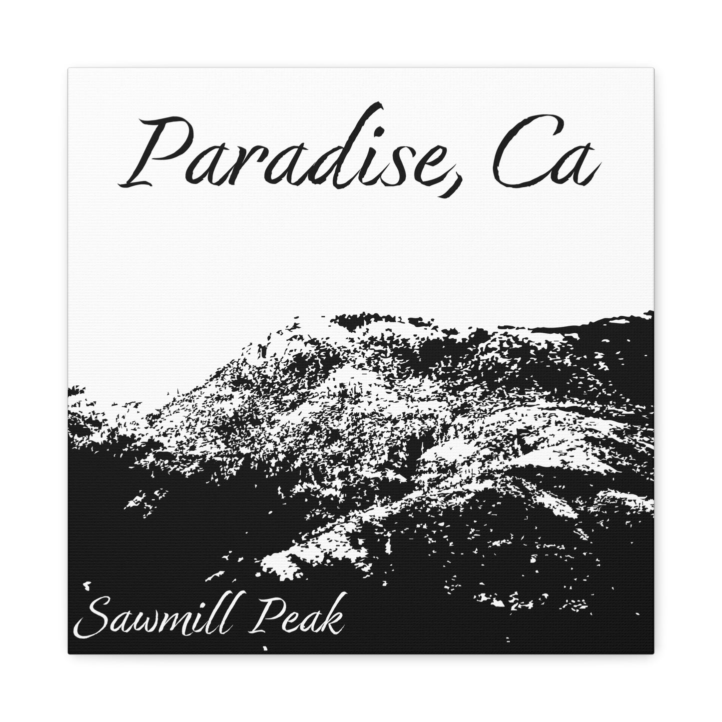 Sawmill Peak: Symbol of Paradise (Canvas)