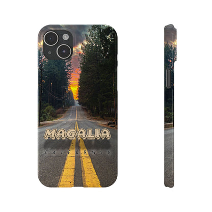 “Magalia Sunset Roadway” Phone Case