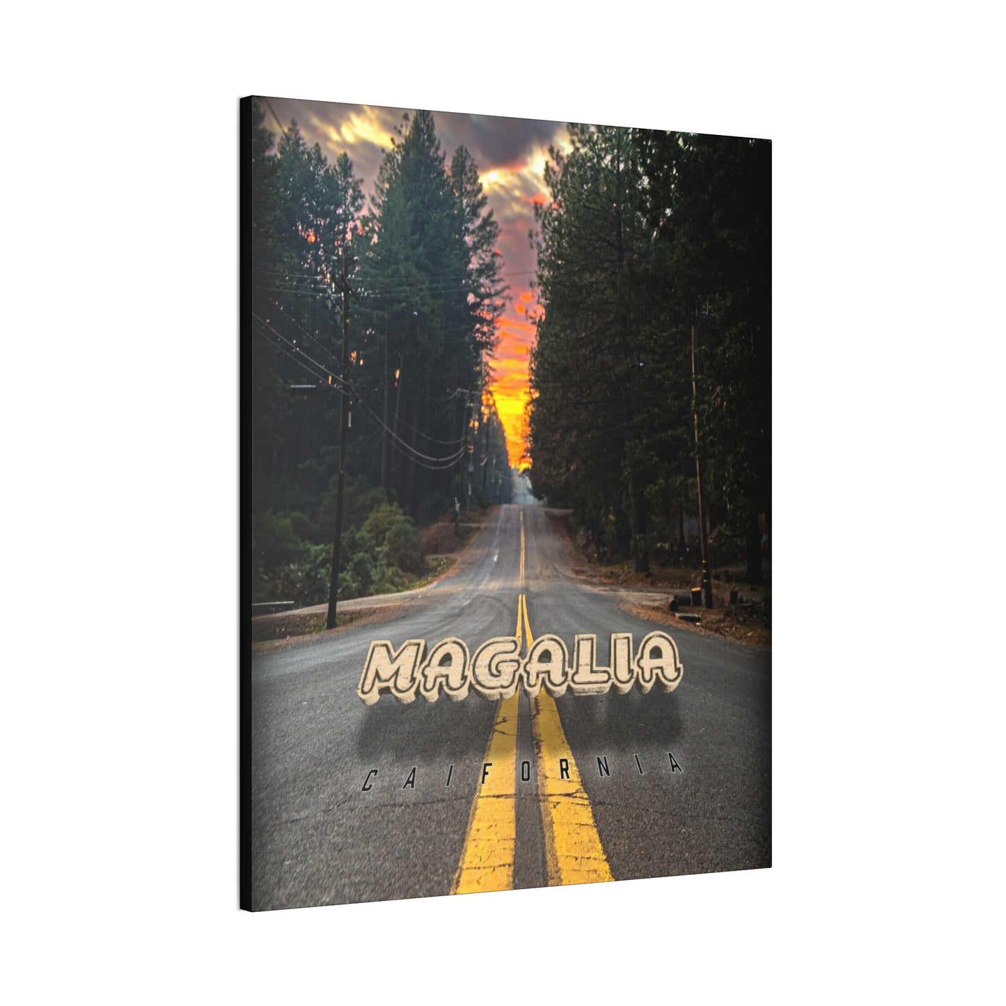 Path to Renewal: Magalia’s Resilient Roads (Canvas)