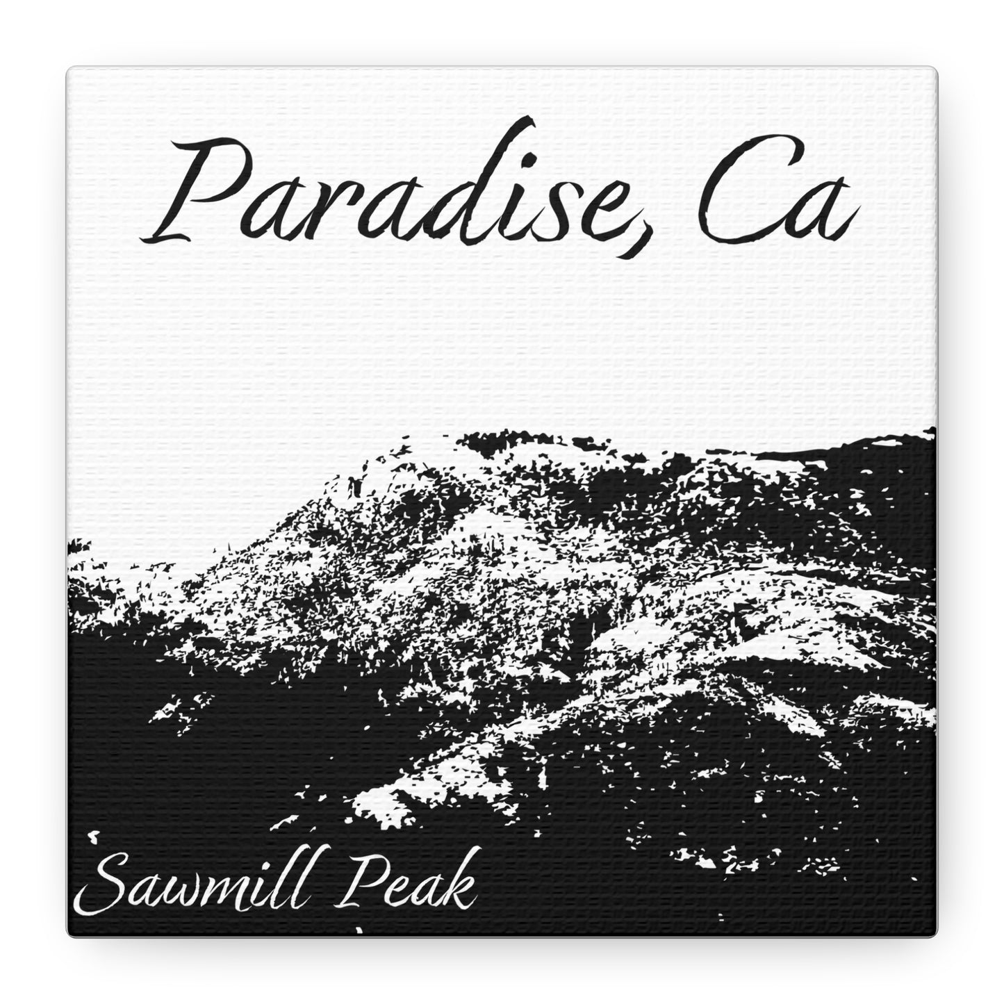 Sawmill Peak: Symbol of Paradise (Canvas)