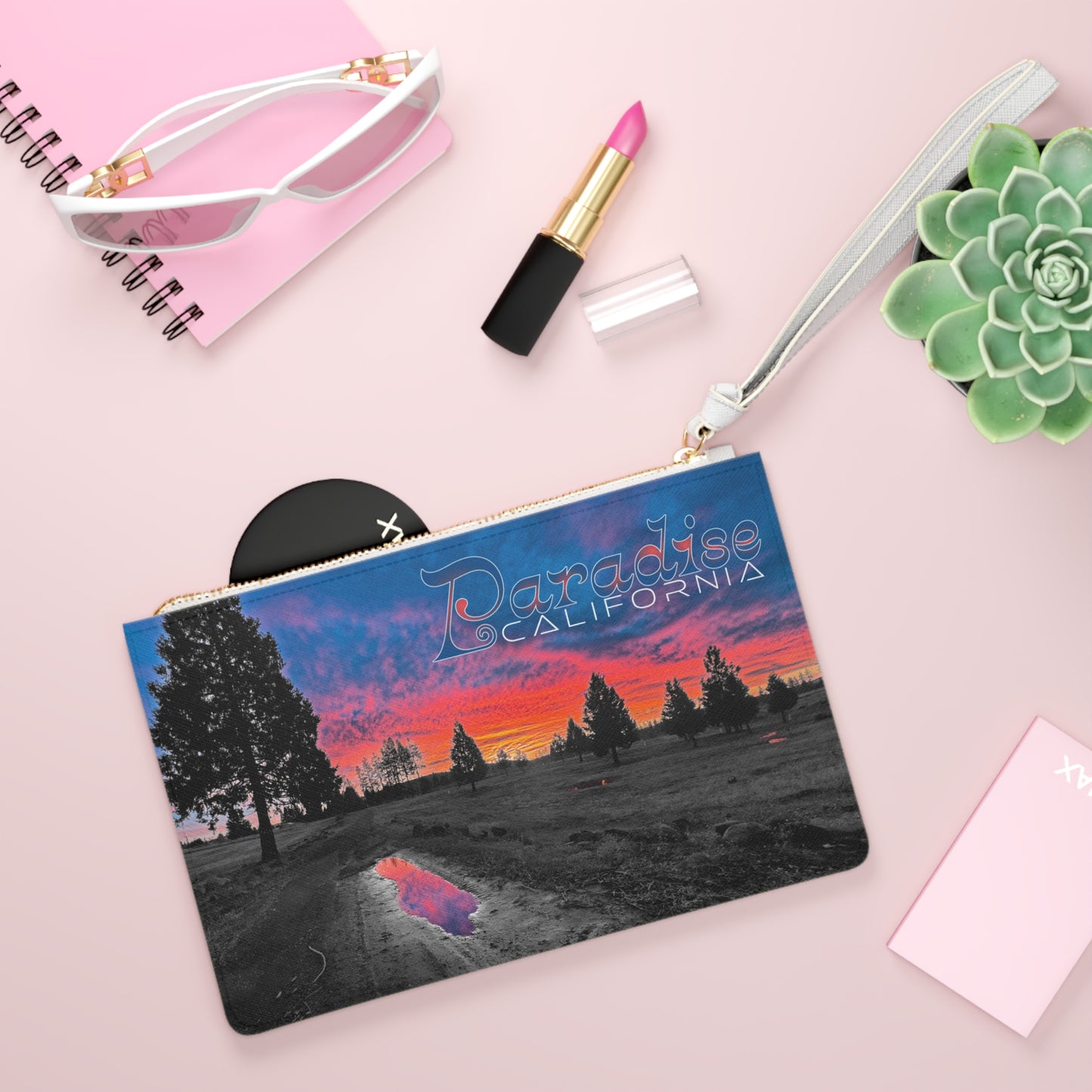 Paradise Sunrise Clutch Bag