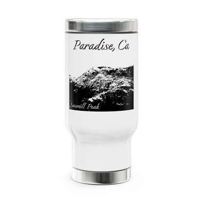 “Sawmill Peak Paradise Travel Mug”